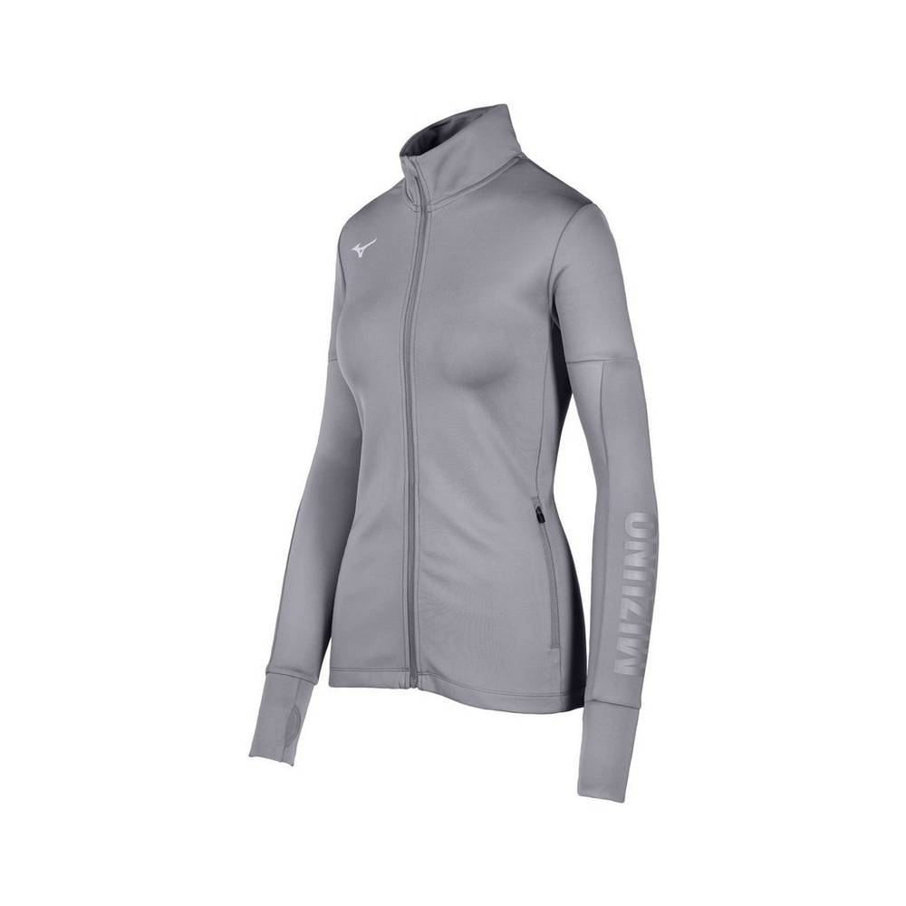 Mizuno Women's Alpha Quest Jacket Grey (530071-JFY)